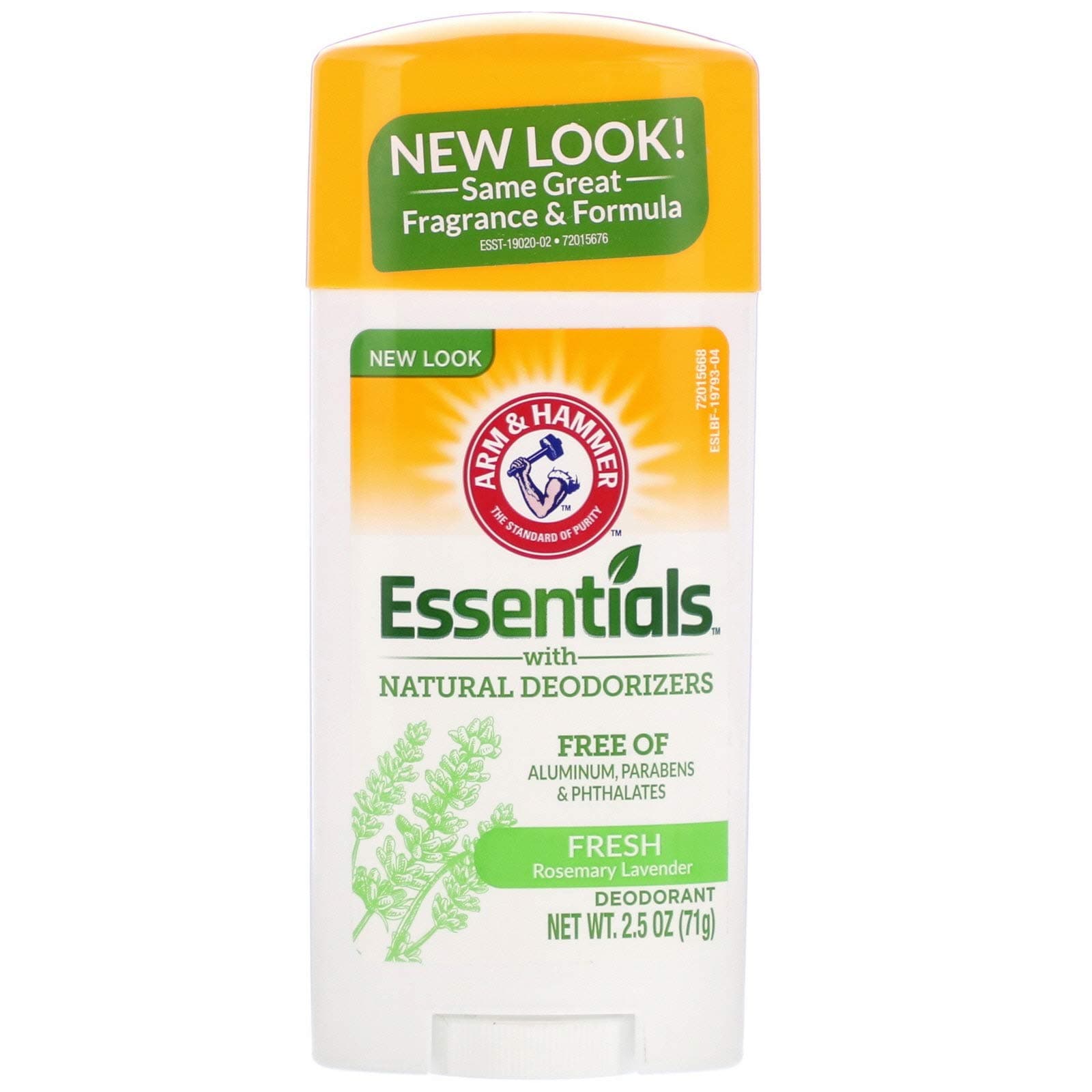ARM & HAMMER Essentials Natural Deodorant Fresh 2. 50 oz (Pack of 10)