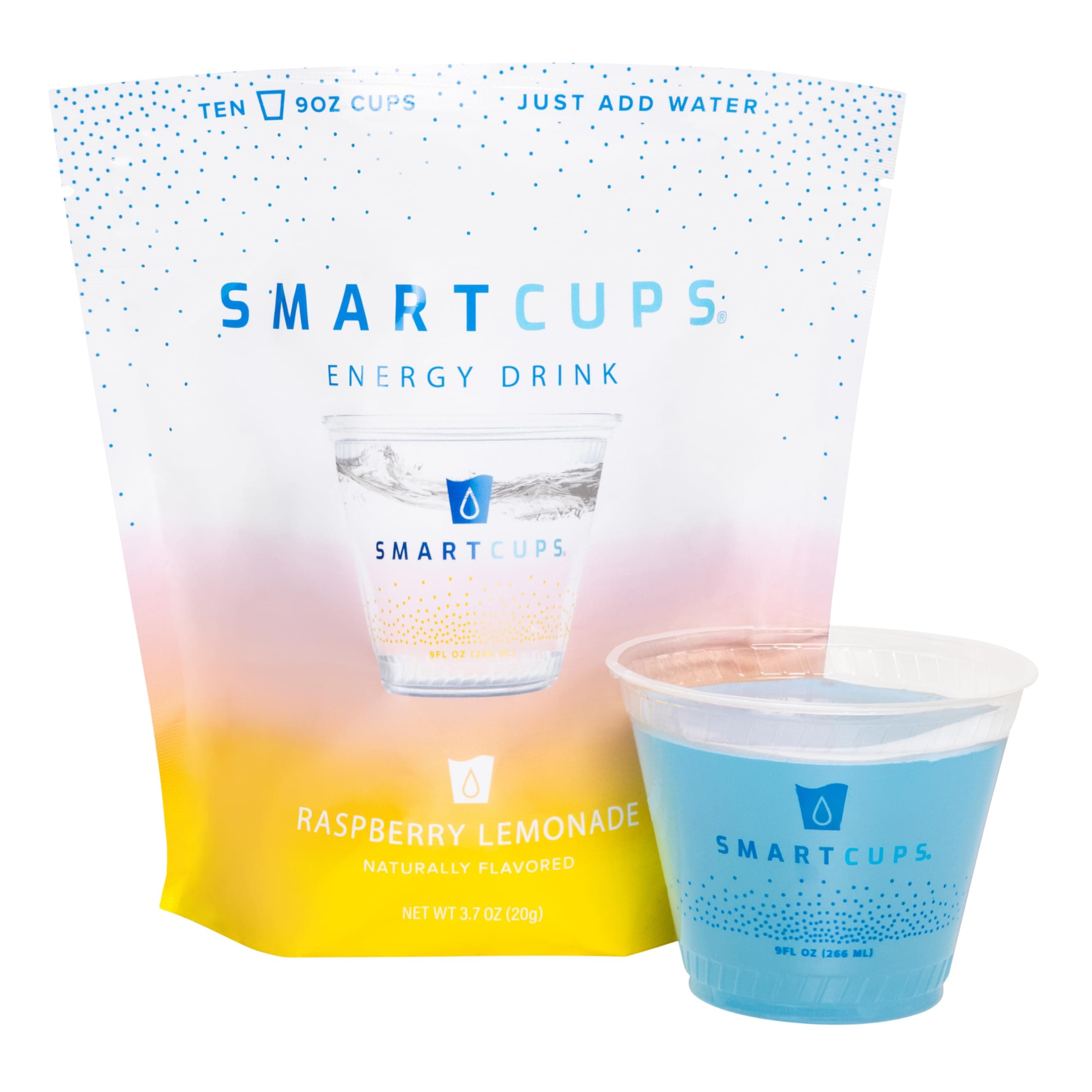 Energy - Powered by Smart Cups Technology - Raspberry Lemonade 10-Pack