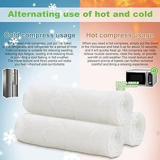 Moist Cotton Towel Bulk Moist Towelettes Individually Wrapped 8.7" x 8.7",White Towel Services,Refreshment Pre Moistened Towels for Travel Sport Party Spa Dentist (1 Count (Pack of 50), Mint)