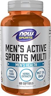 Sports, Men's Extreme Sports Multi, 180 Softgels - Now Foods - UK Seller