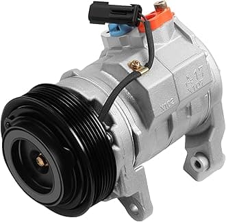 SCITOO AC Compressor fit for Dodge for Ram 1500 5.7L 2003-2008, Air Conditioning Compressor fit for Dodge for Ram 2500 5.7L 2003-2008, for Dodge for Ram 3500 5.7L 2003-2008 CO 10802C 55056336AA