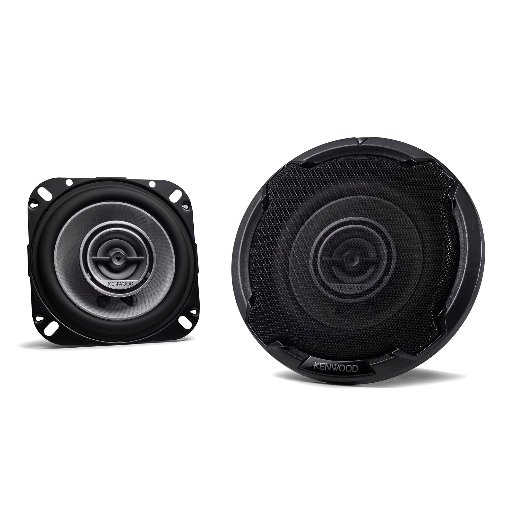 KENWOOD KFC-D101 D-Series 2-Way Speaker System (4 Inches, 220 Watts Max Power)