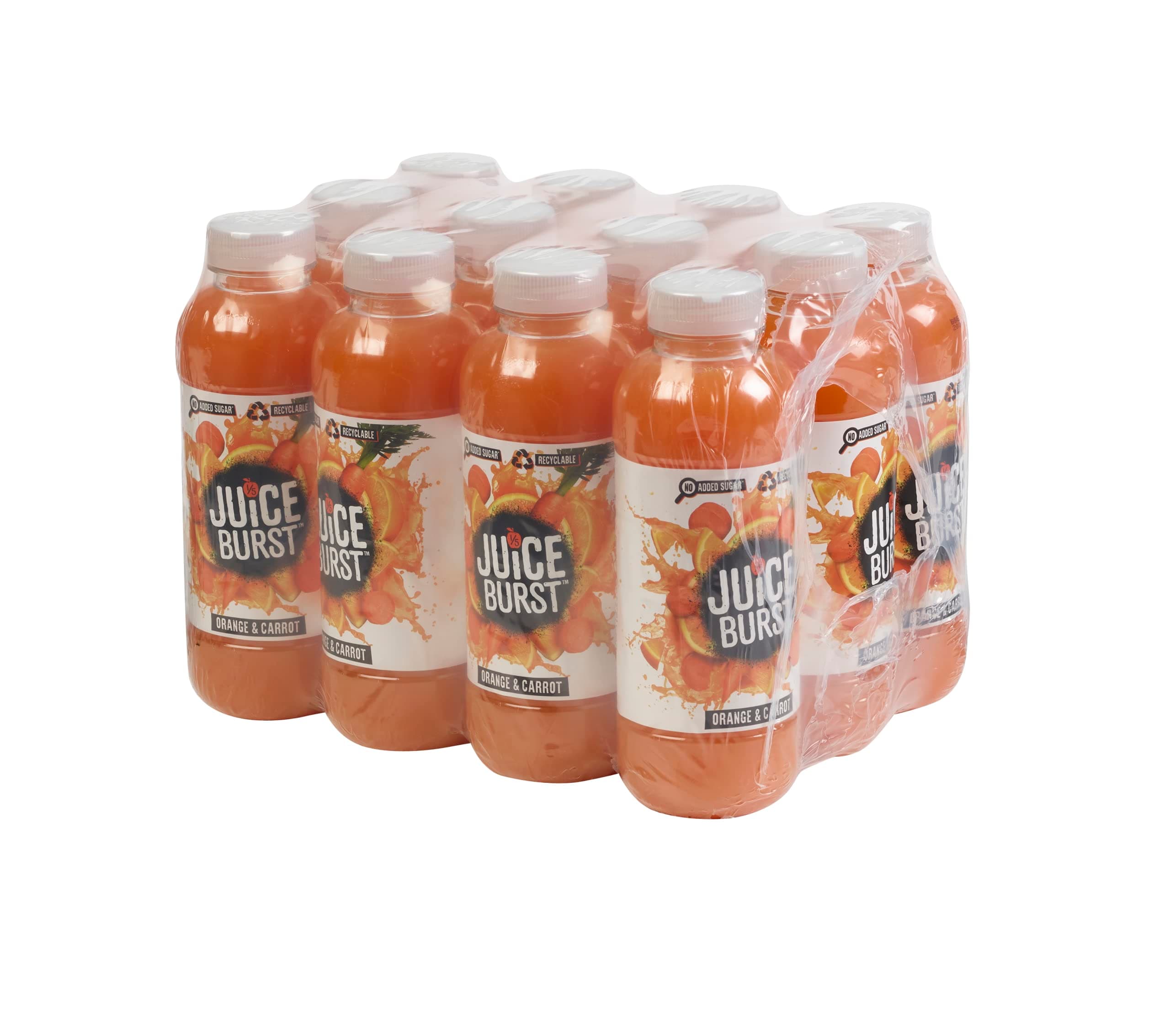 JUICEBURST Orange & Carrot 12x500ml
