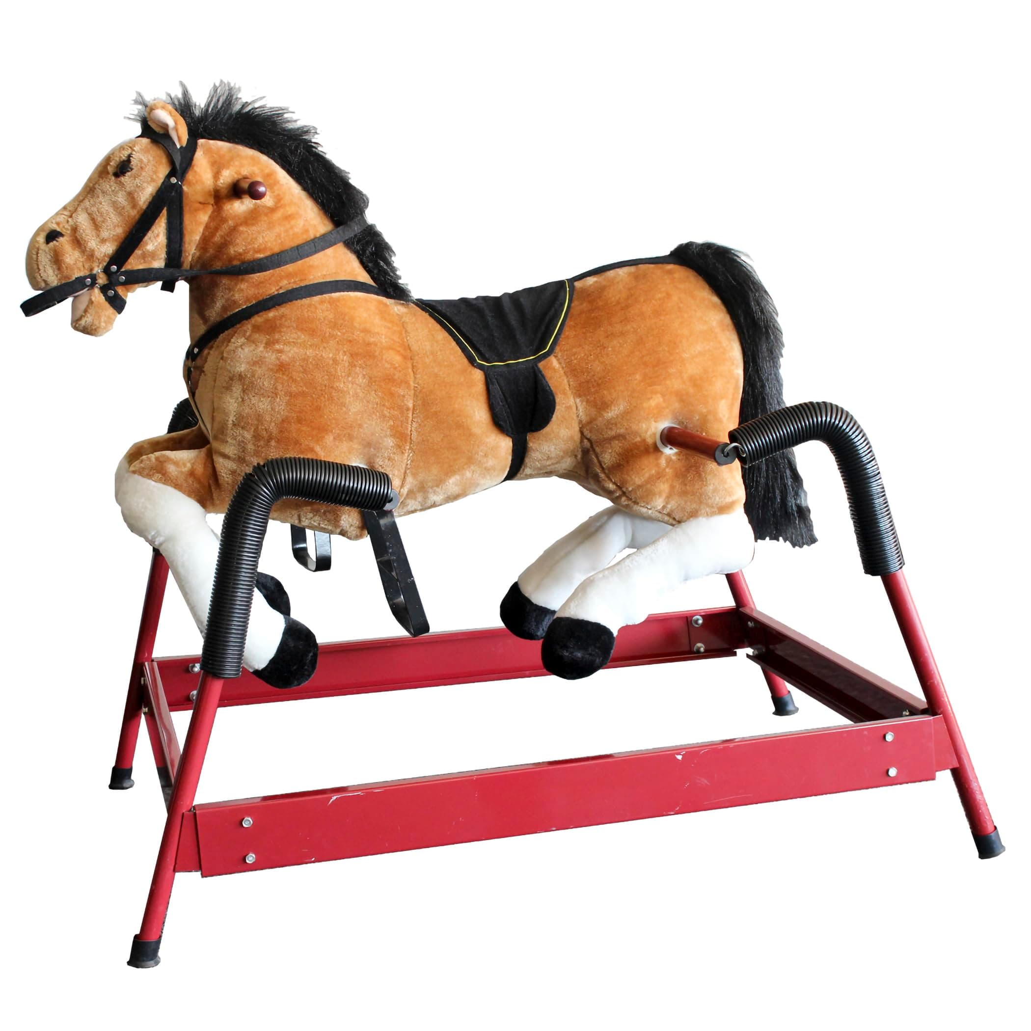 Ponyland Spring Horse with Sound, Brown