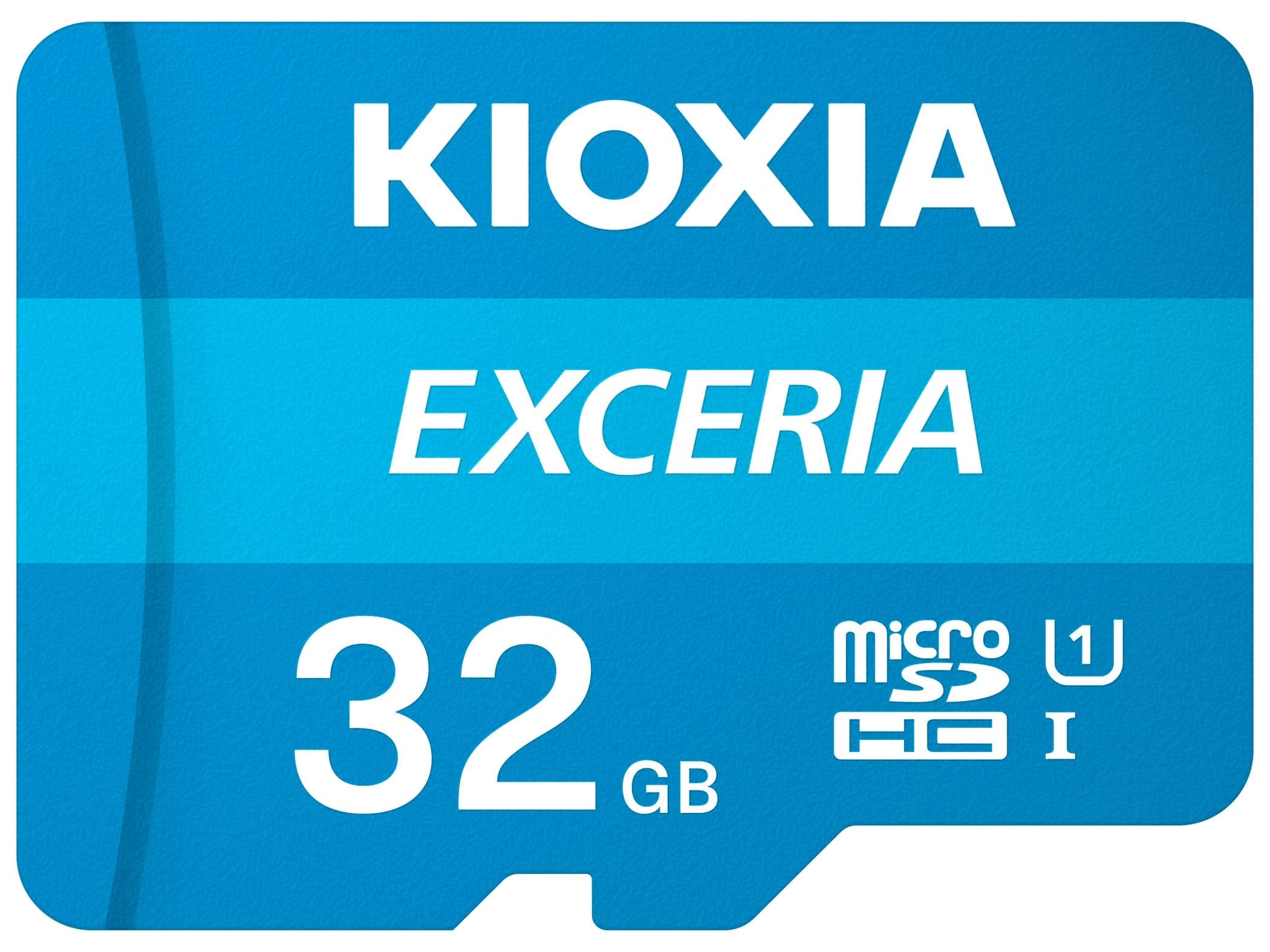 KIOXIA (Formerly Toshiba) KLMEA032G Memory, MicroSD UHS-I Class 10 Card, 32GB (Maximum Read Speed 100 MB/s), Nintendo Switch Compatible, Genuine Product