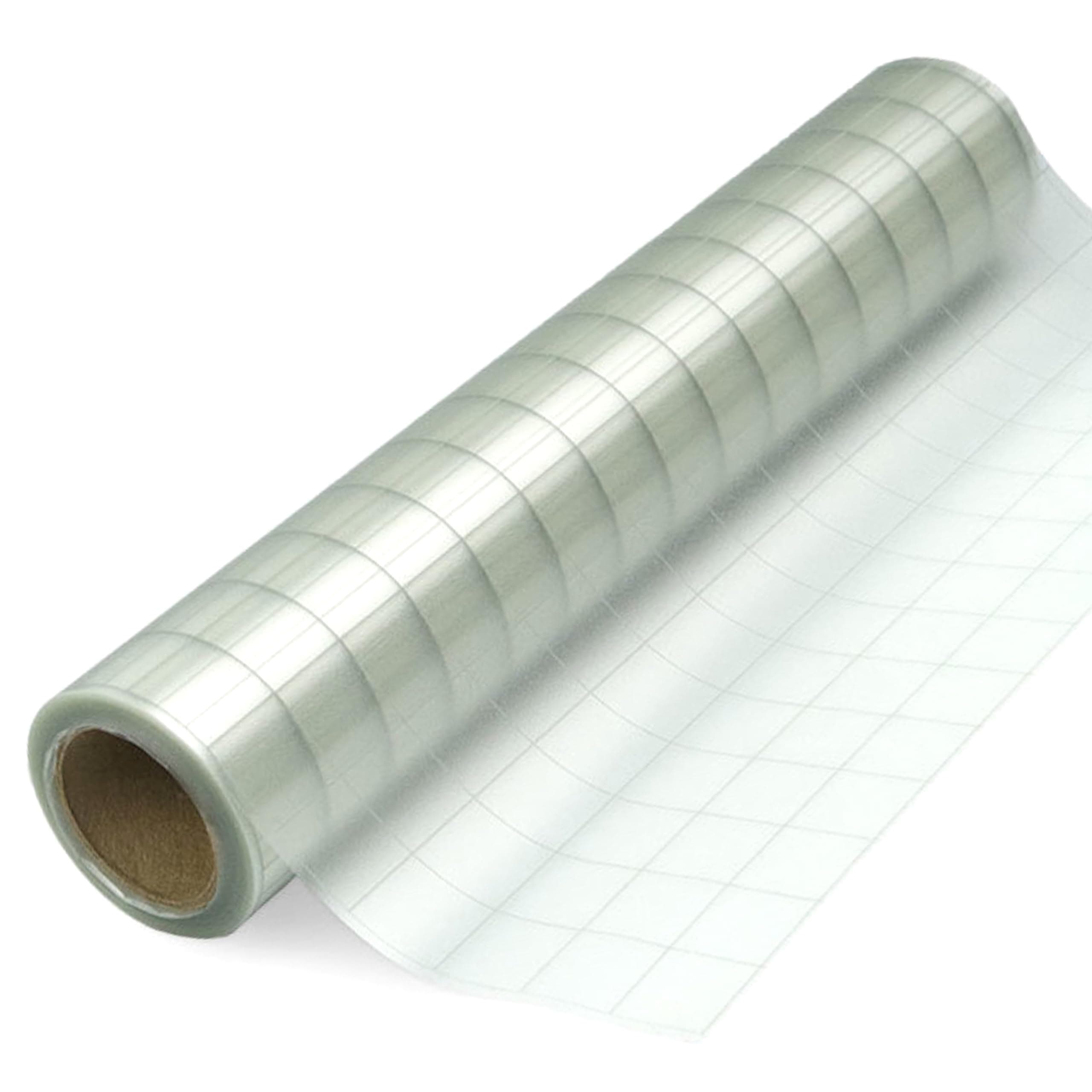 Styletech Clear Vinyl Transfer Tape Roll 12" x 30 FEET Clear Transfer Tape w/Grid | Perfect Alignment for Cricut, Silhouette Cameo, Craft Cutters, Signs and Plotters Turner Moore Edition