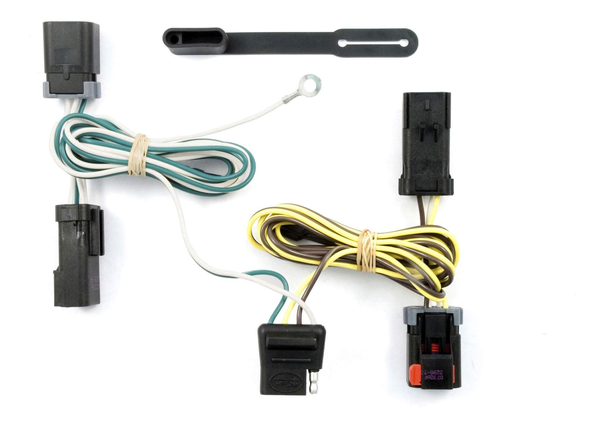 55537 Vehicle-Side Custom 4-Pin Trailer Wiring Harness, Fits Select Dodge Caravan, Grand, Chrysler Town and Country