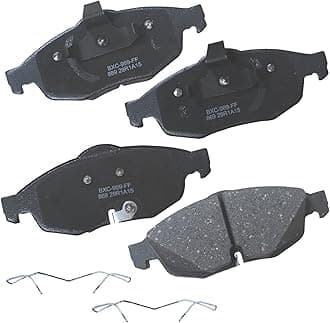 Bendix Premium SBC869 Ceramic Front Brake Pads for Chrysler Cirrus 2006-2001, Sebring 2006-2001, Dodge Stratus 2006-2001