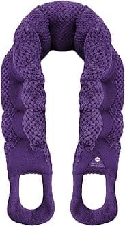 UNCN Long Heating pad for Neck and Shoulders Back 33 * 5.9" microwavable Large Moist Heat Pack Warm hot Compress Neck wrap Weighted Bag Massage Reusable Herbal Nature Calming Portable