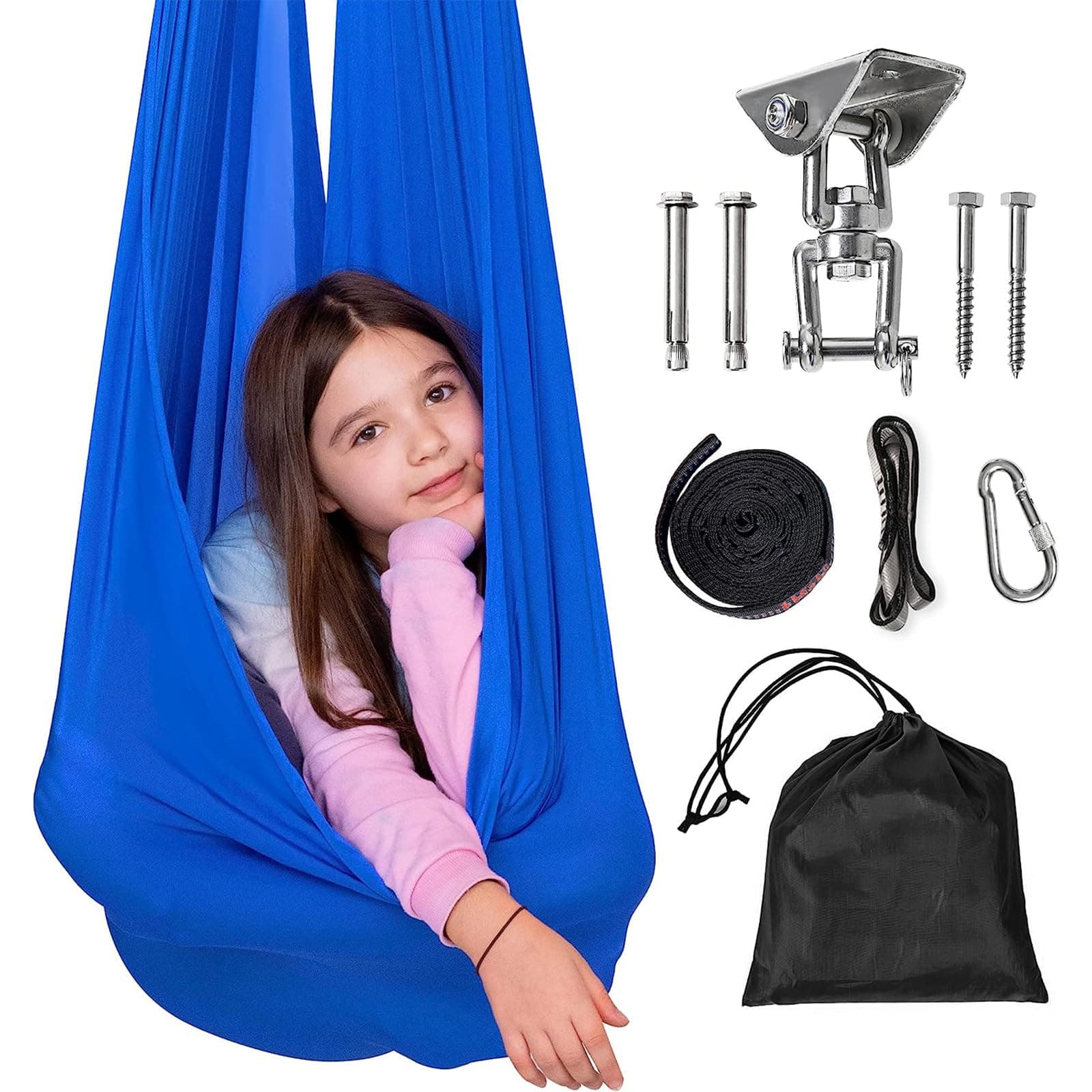 Indoor Therapy Swing with Special Needs, Cuddle Hammock Ideal for Autism, ADHD, Asperger's and Sensory Integration Snuggle Swing Hammocks