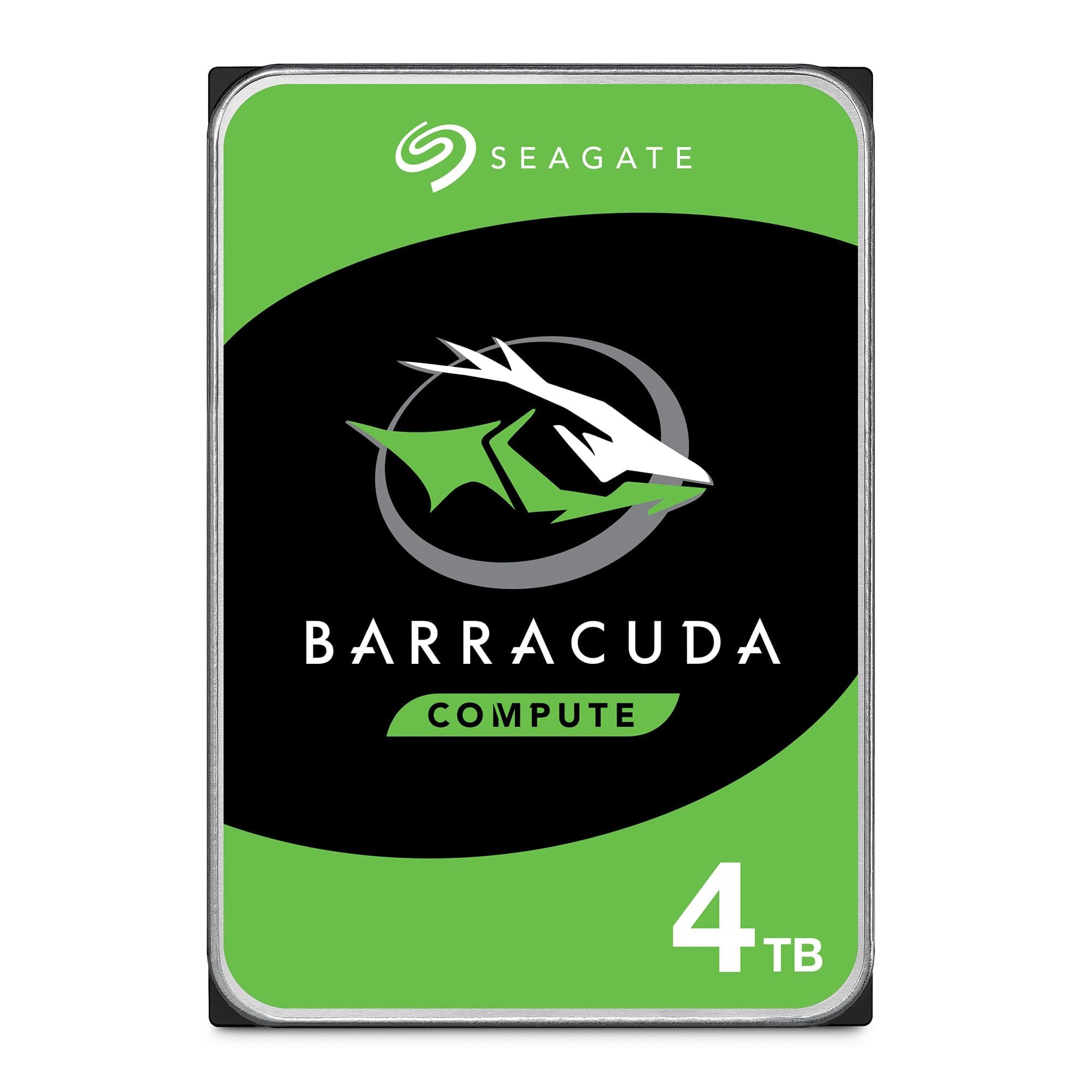Seagate BarraCuda 4 TB 2.5 Inch Internal Hard Drive (15 mm Form Factor, 128 MB Cache SATA 6 GB/s Up to 140 MB/s)