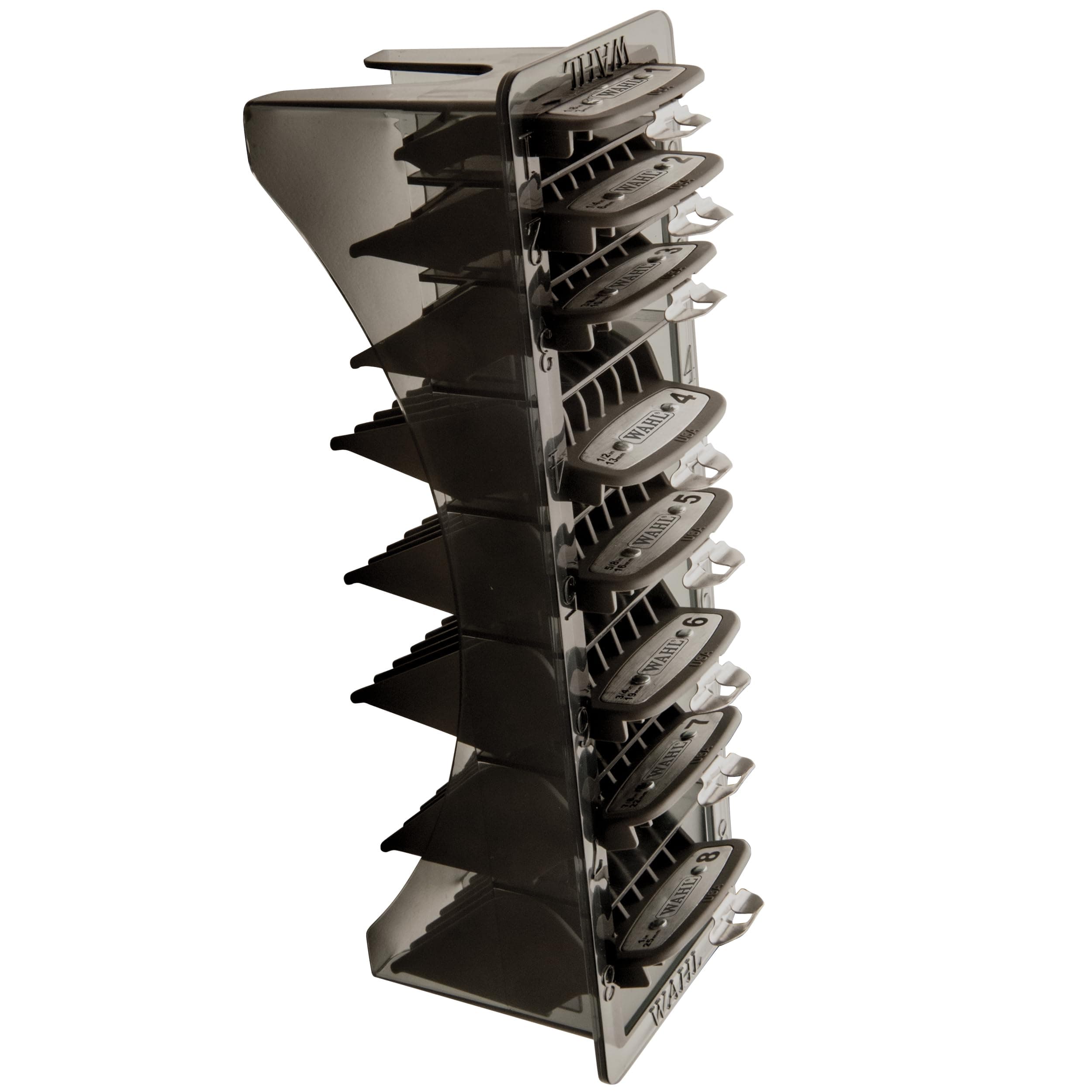 Wahl Professional Premium Cutting Guides, #1-#8, with Organizer, Secure Fit, Durable Metal Clips