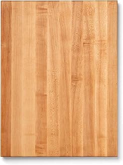John Boos R02 Maple Wood Edge Grain Reversible Cutting Board, 24 Inches x 18 Inches x 1.5 Inches
