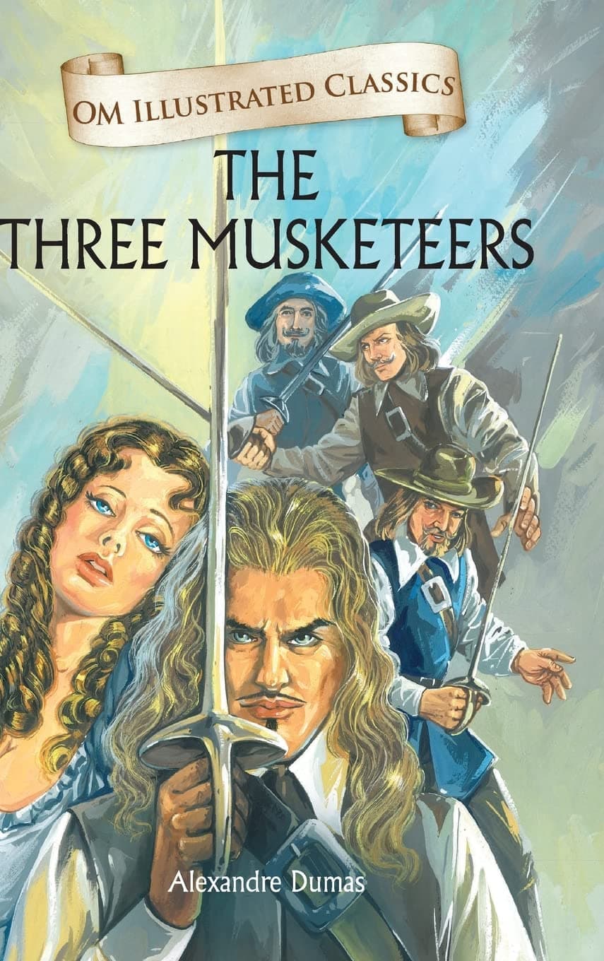 Children Classics - The Three Musketeers - Illustrated Abridged Classics with Practice Questions (Om Illustrated Classics for Kids)