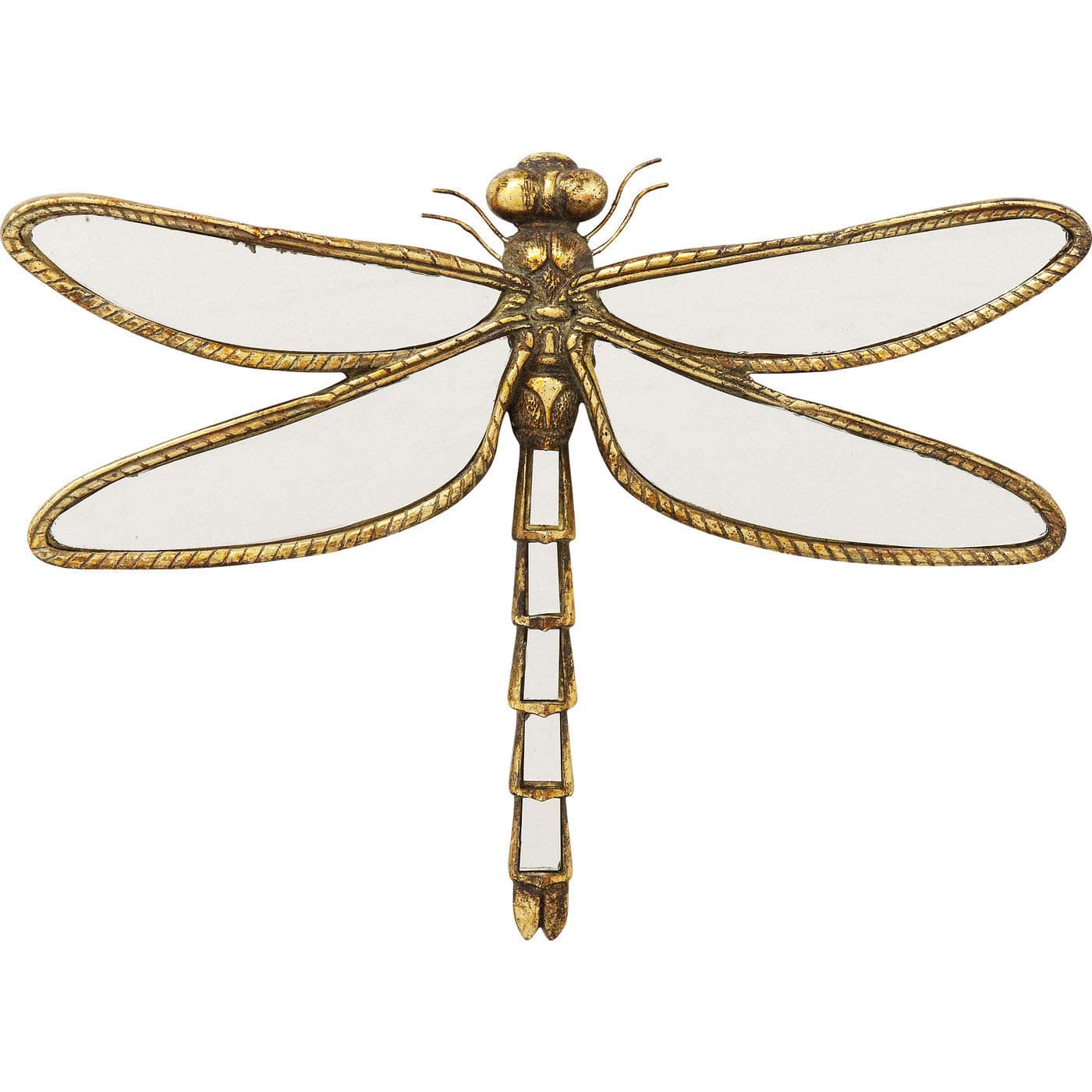 Kare Design Wall Decoration Dragonfly Mirror 27x35cm