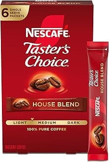 Nescafe Taster'S Choice House Blend Instant Coffee 18G 6 Packets