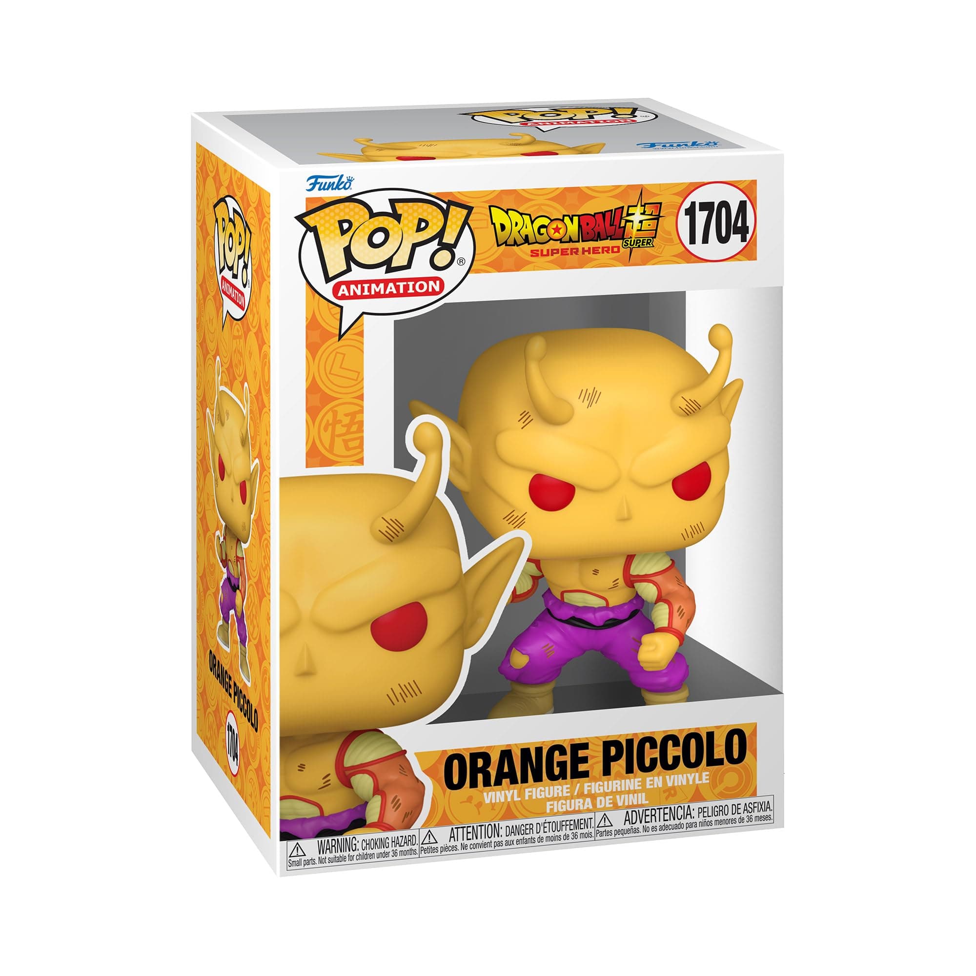 Pop! Animation: DBSSH - Orange Piccolo - Dragon Ball Super Super Hero - Collectable Vinyl Figure - Gift Idea - Official Merchandise - Toys for Kids & Adults - Anime Fans