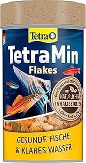 Tetra Min Flakes Aquarium Fish Food, 20 gm