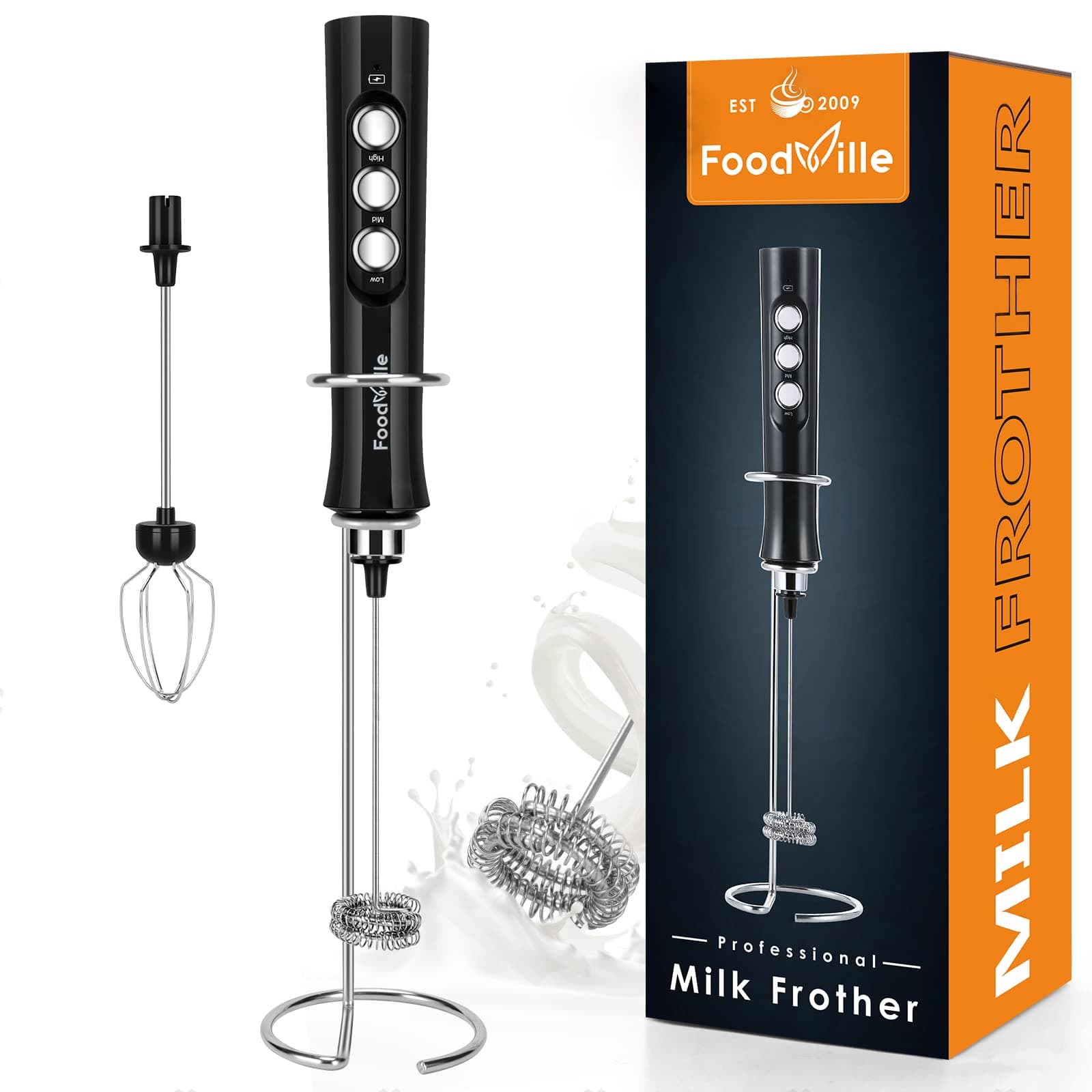 MF02 Rechargeable Milk Frother