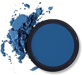 Erinde Single Dark Blue Matte Eyeshadow Palette, High Pigmented Eye Shadow Powder, Long Lasting, Ultra-Blendable, Intense Color