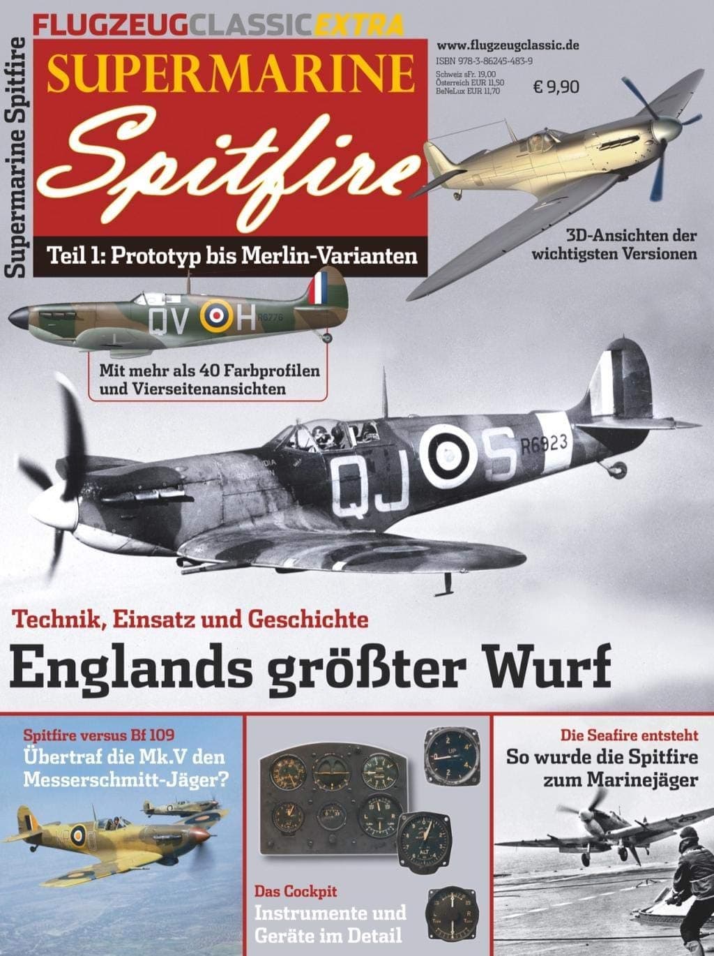Flugzeug Classic Extra 8. Spitfire