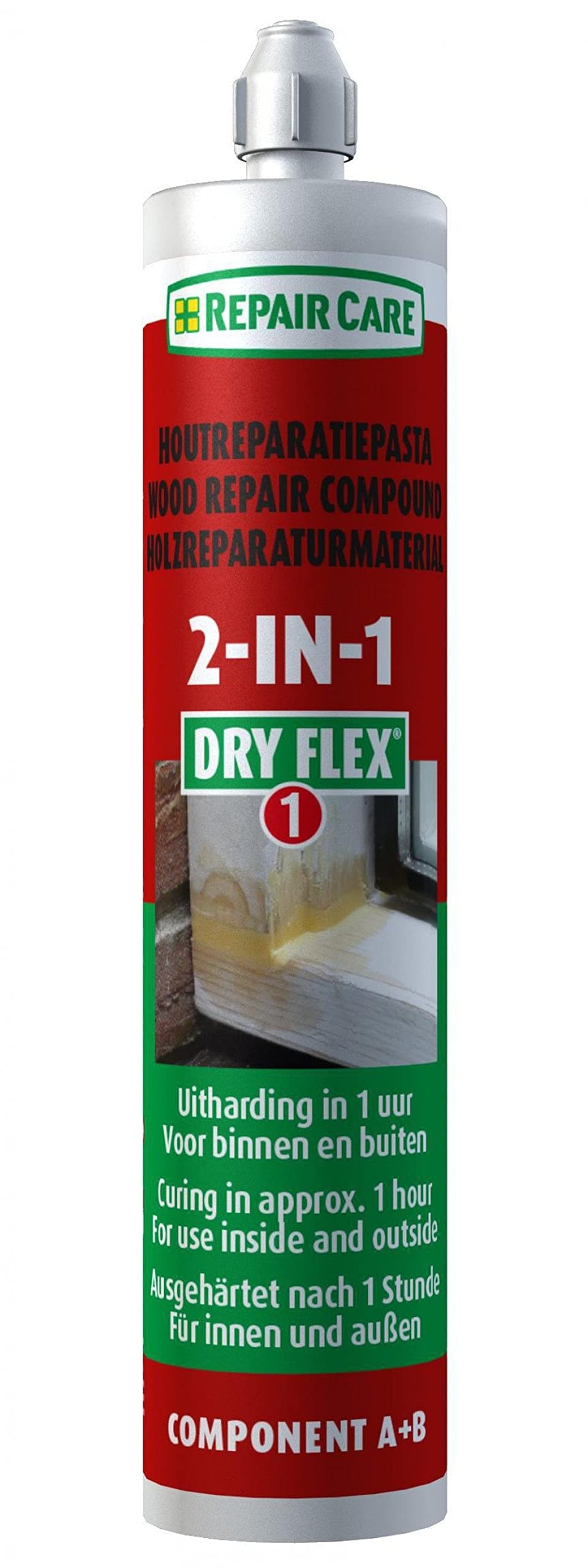 DRY FLEX® 1 (2-IN-1) Resin Repair Compound 180ml Cartridge