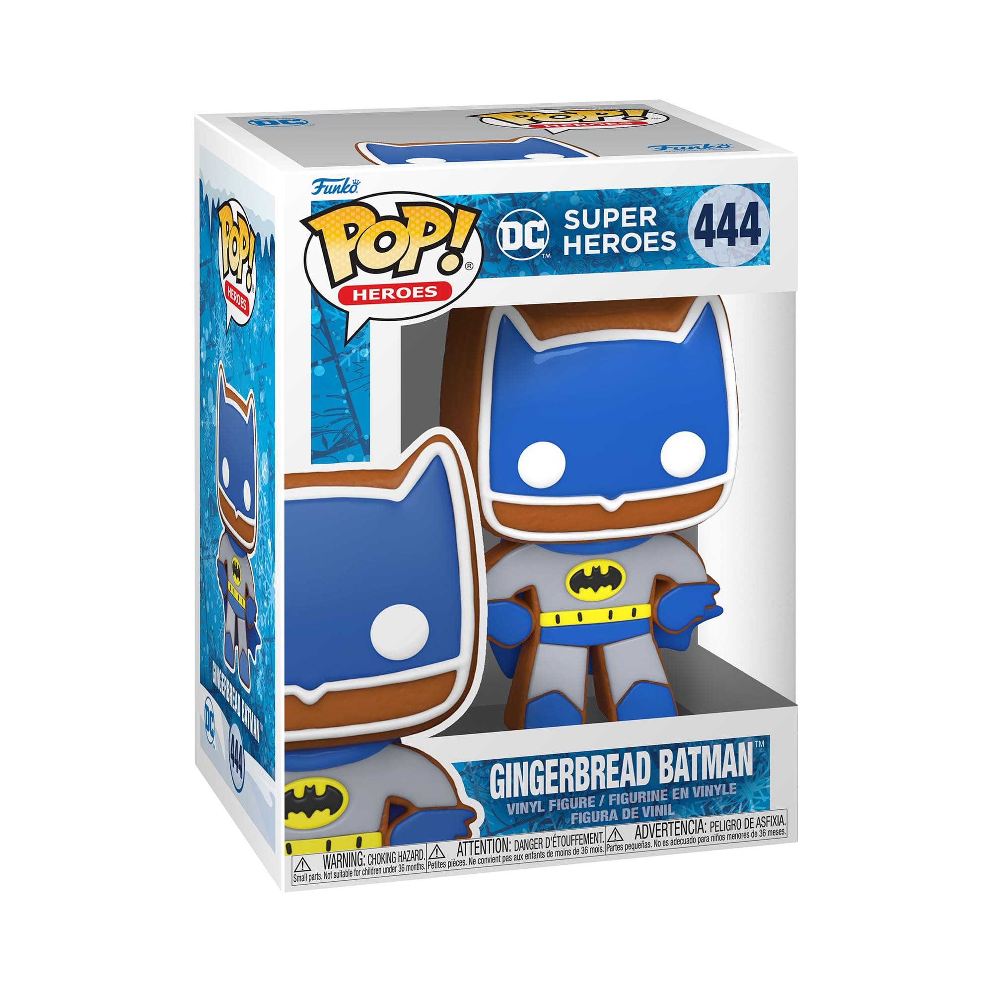 Pop Heroes: DC Holiday - Gingerbread Batman - DC Comics - Collectable Vinyl Figure - Gift Idea - Official Merchandise - Toys for Kids & Adults - Superheroes Fans - Model Figure for Collectors