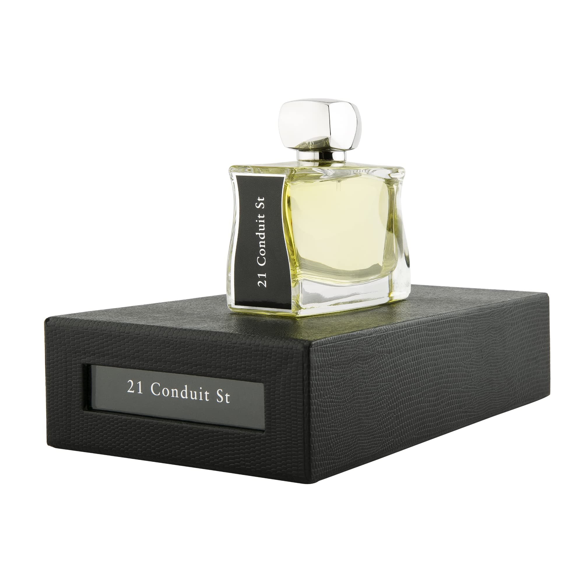 Jovoy 21 Conduit St. Eau de Parfum Spray for Men, 3.4 fl.oz. | Sophisticated Woody, Aromatic Perfume with Notes of Bergamot, Fir Balsam and Modern Woods