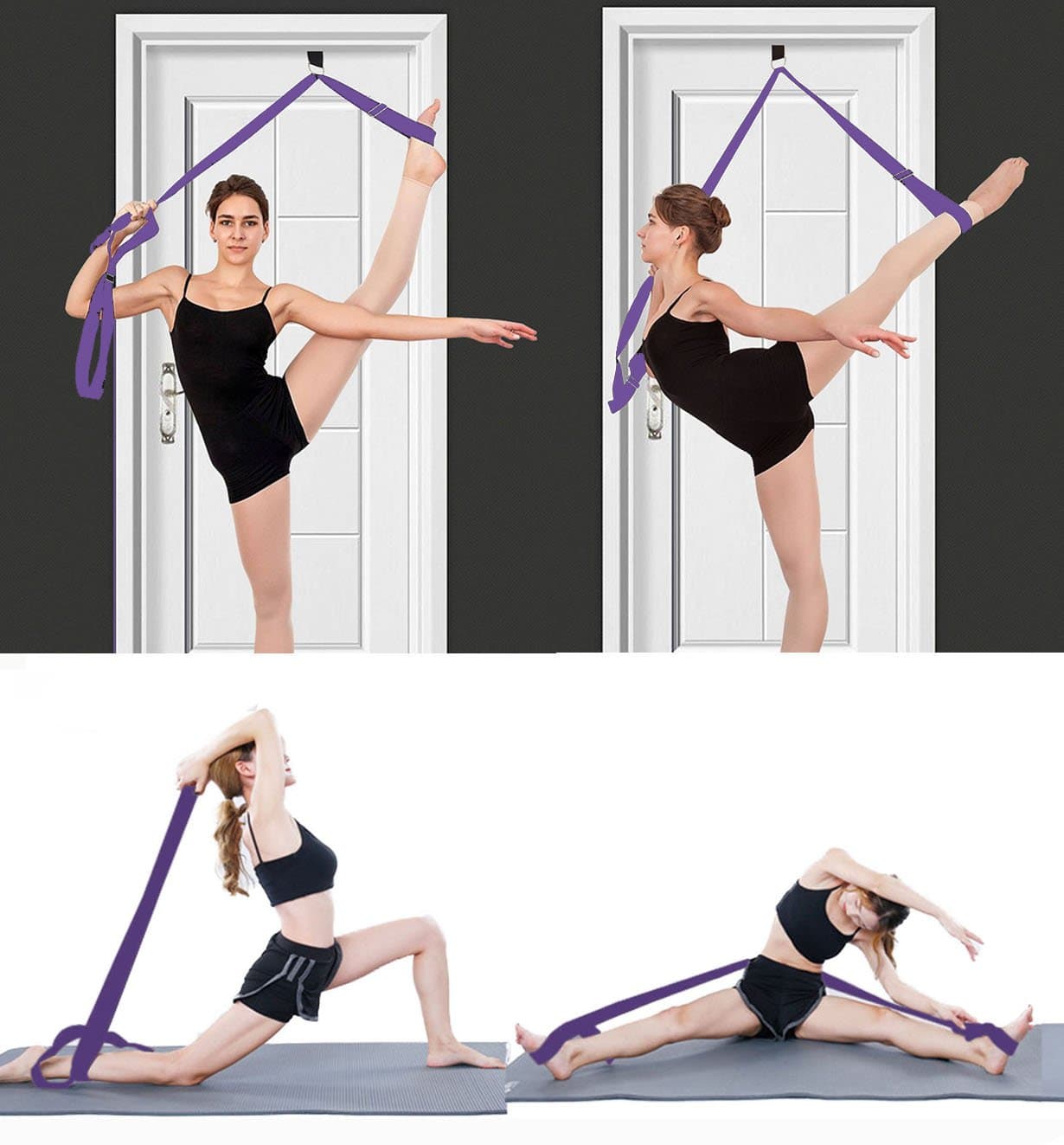 Leg Stretcher, Get More Flexible With The Door Flexibility Trainer, Premium stretching equipment for ballet, dance, gymnastics, taekwondo & MMA. Your own portable stretch machine! – INPAY