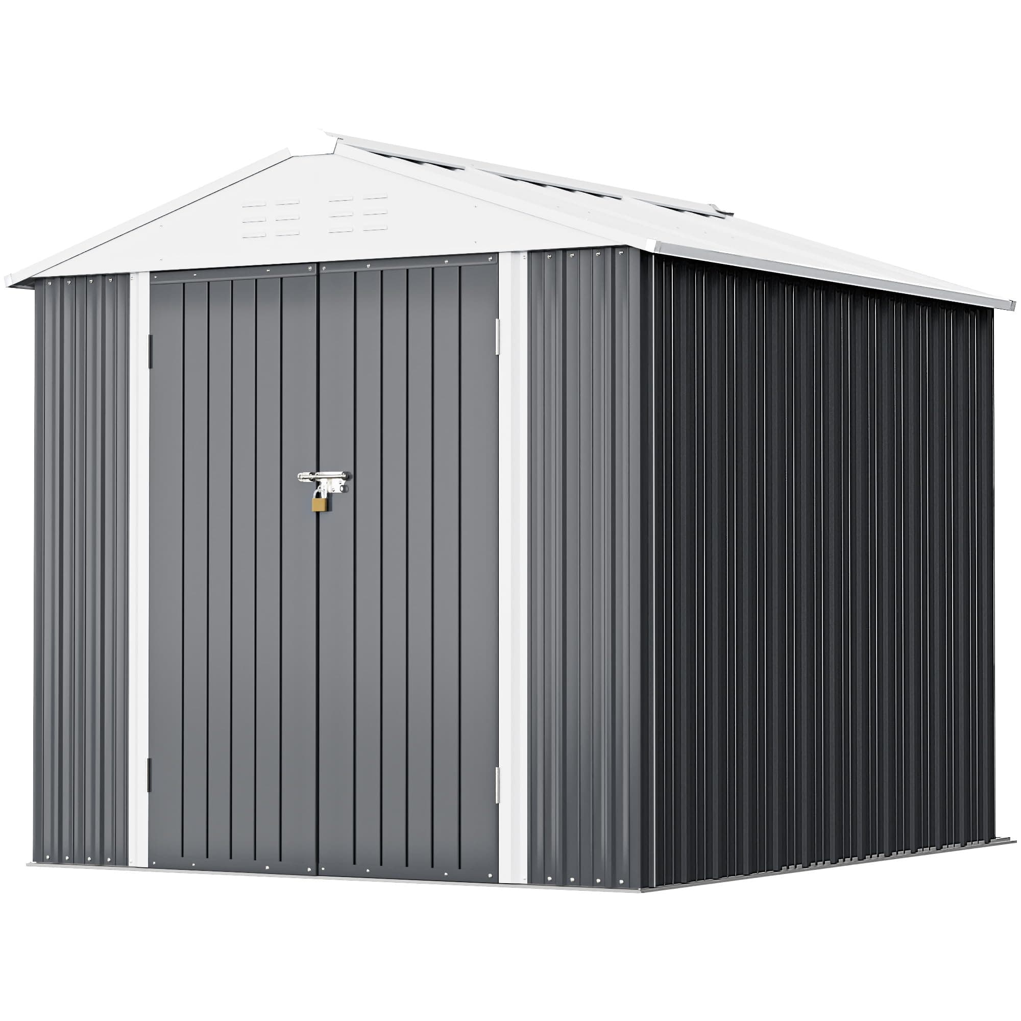Greesum Metal Outdoor Storage Shed