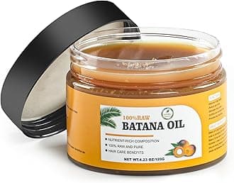 Raw Batana Oil for Hair Growth 100% Pure and Natural, Batana Prevents Hair Loss, Eliminates Split Ends for Men & Women