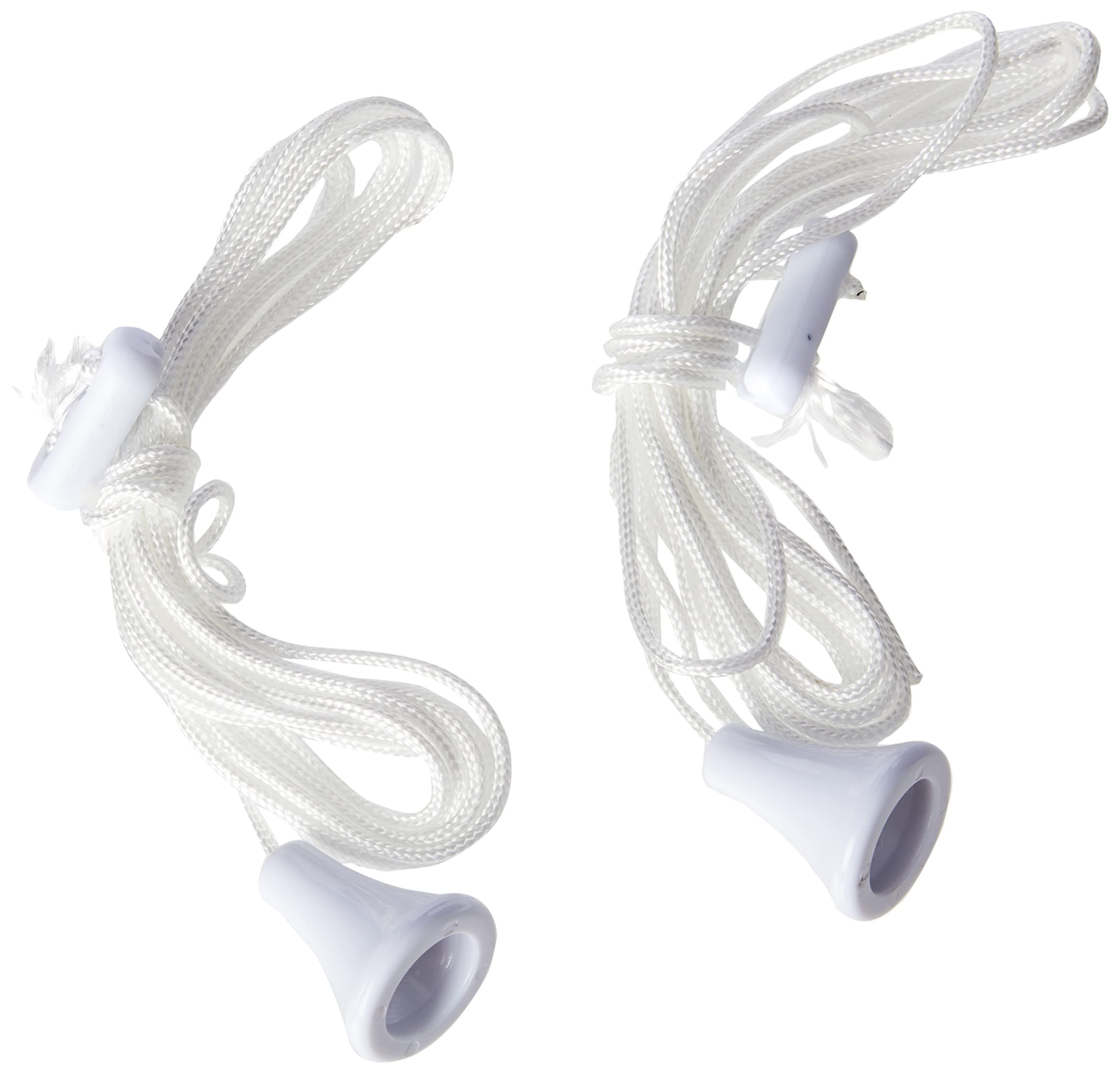 Merriway BH02624 (2-Piece) Replacement Cord Pull for Ceiling Switch, White 150 cm, 2-Piece