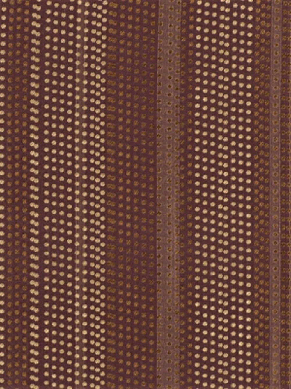 Fabric Robert Allen Beacon Hill Dotted Stripes BlackBerry 100% Silk Drapery ZJ21