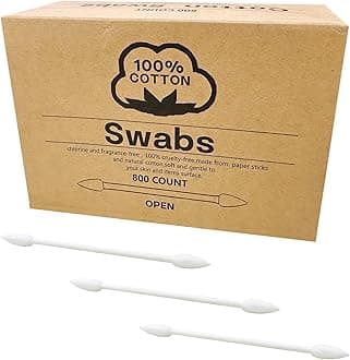 Precision Tip Cotton Swabs/Double Pointed Cotton Buds for Makeup 1600pcs