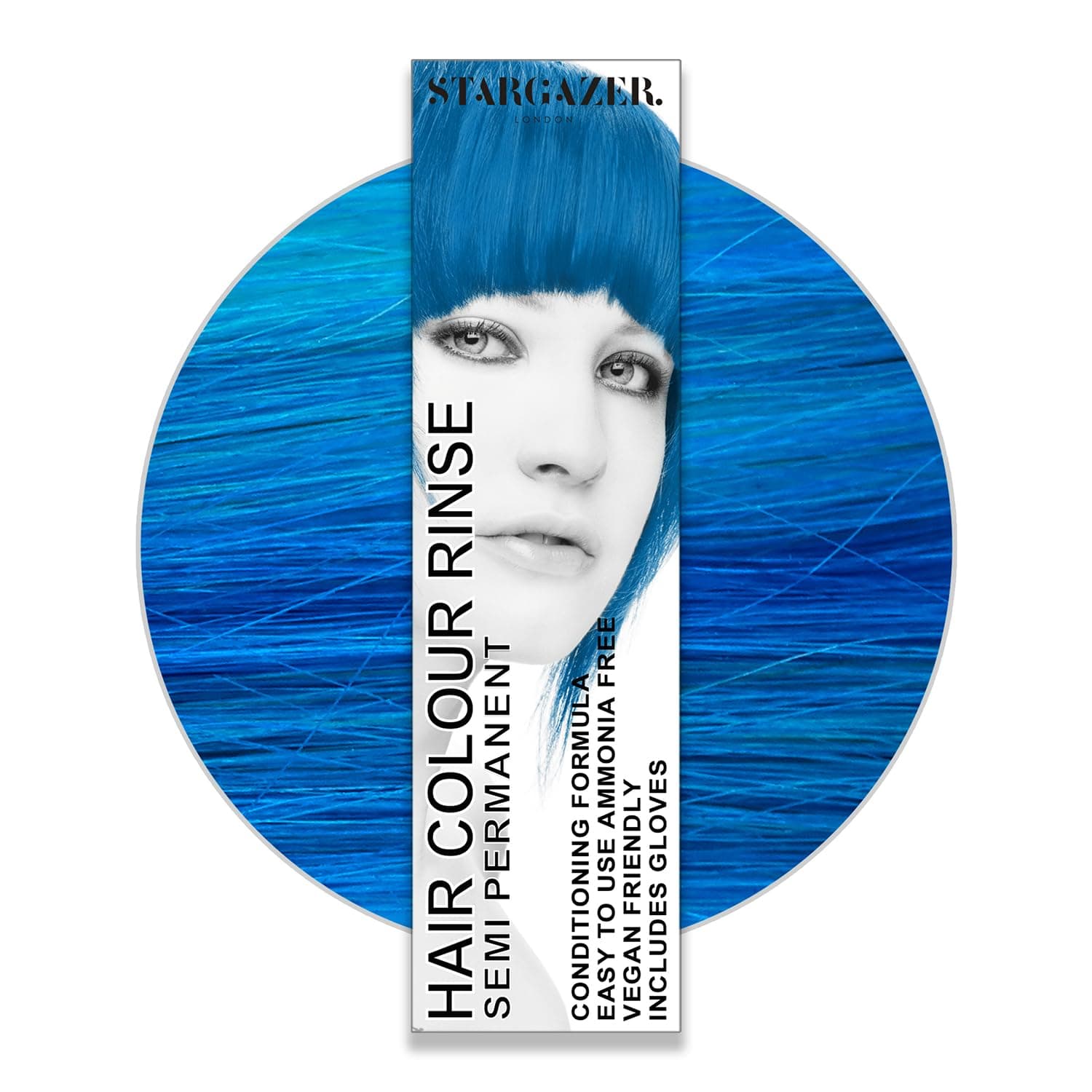 Stargazer Coral Blue Semi Permanent Hair Dye