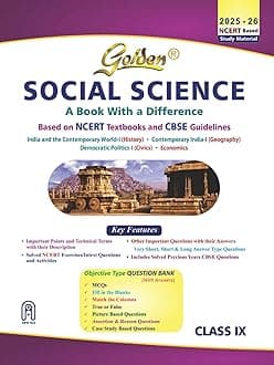 Golden Social Science: (With Sample Papers) A Refresher (Class 9) (For CBSE 2021 Final Exams)