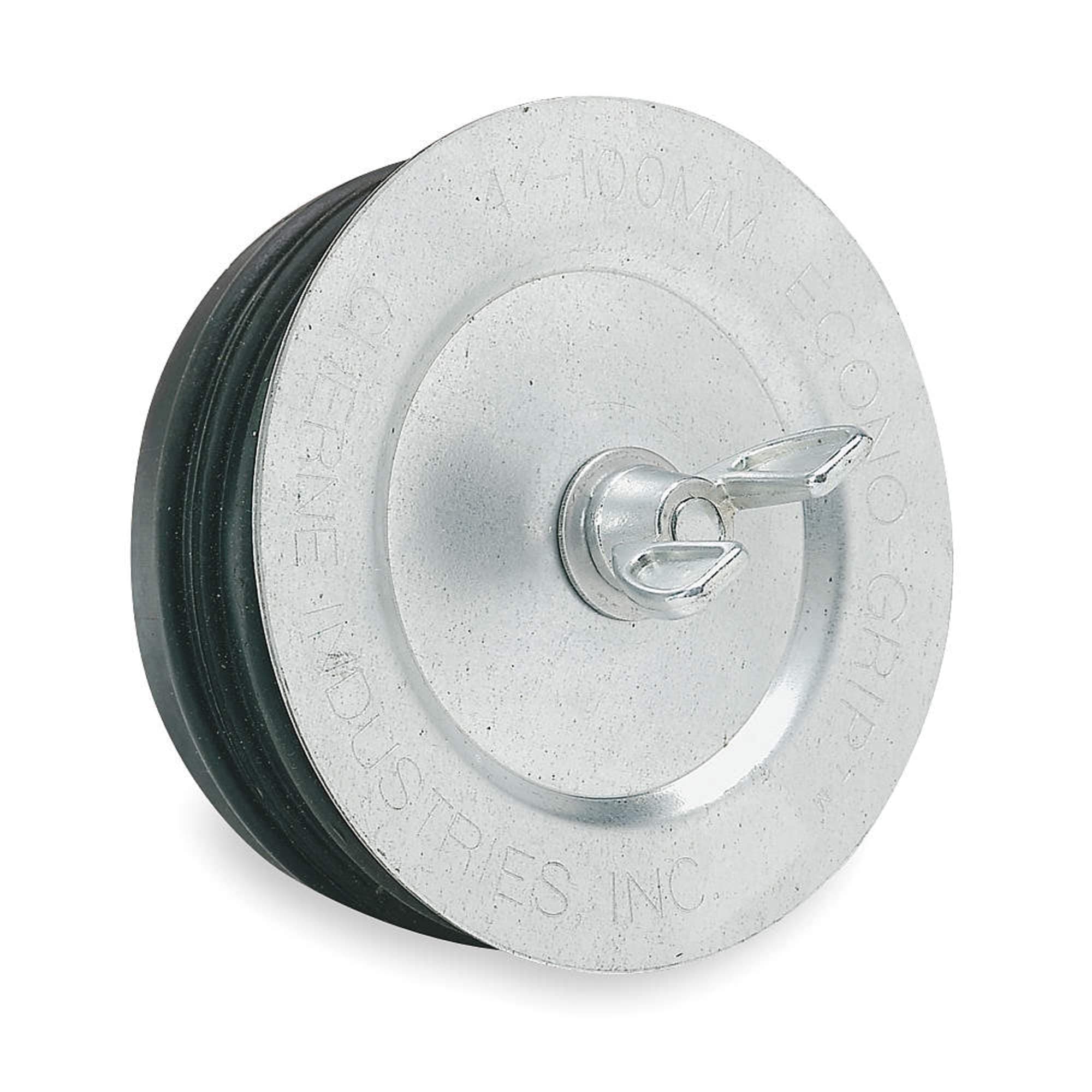 Cherne Industries Pipe Plug, Mechanical, Size 5 In, metallic (273358)