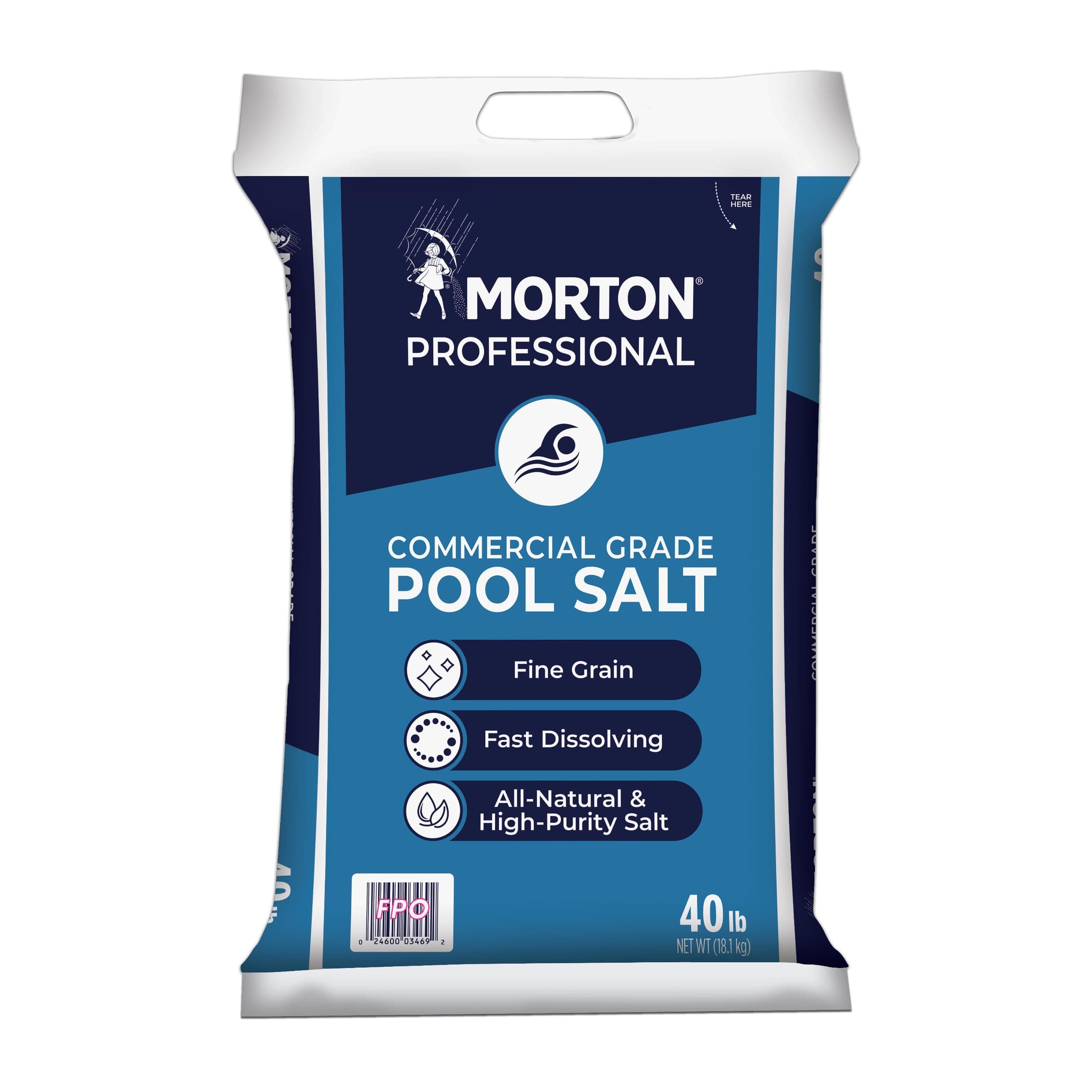 MortonProfessional Commercial Grade Pool Salt 40 lb