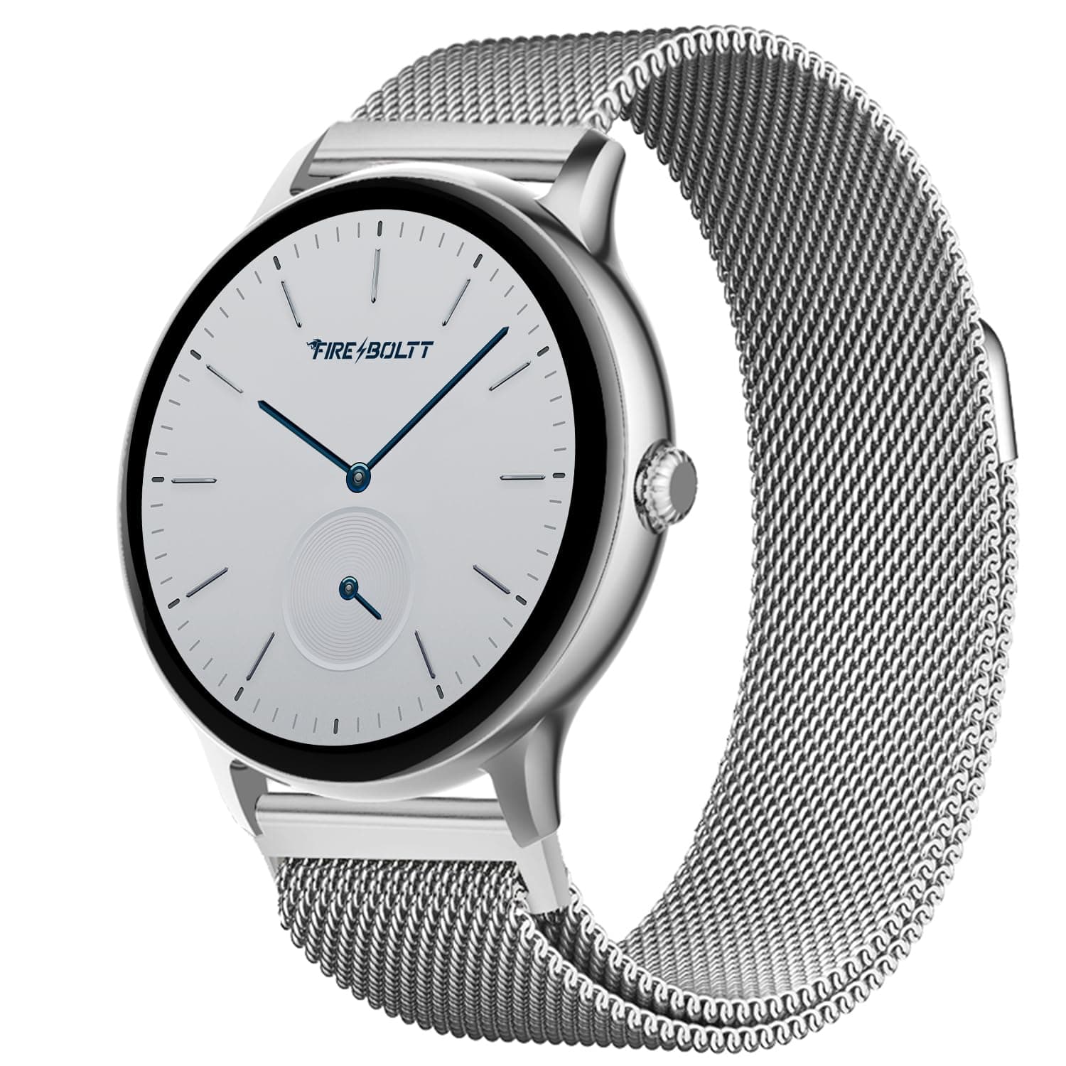 Fire-Boltt Phoenix Ultra Smart Watch 1.39" HD Display, Bluetooth Calling, AI Voice Assistant, 120 Sports Modes, IP67 Waterproof, SpO2 Monitor Smart Watch for Man & Woman - Silver