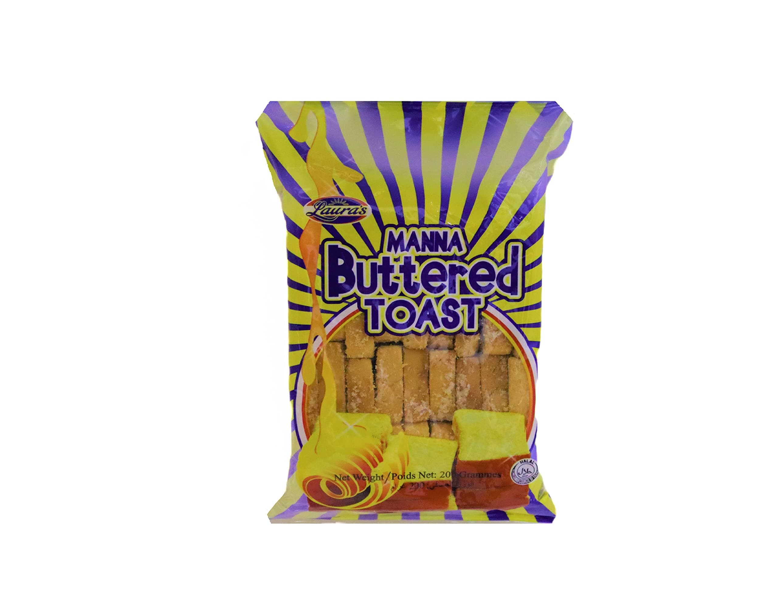LAURA'S Manna Butter Toast 200 Gm