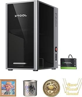 xTool F2 Ultra Single 60W MOPA Fiber Laser Engraver, 100+ Color Metal Engraving, Dual 48MP Cameras, Auto Streamline, 15,000mm/s Ultra-Fast, AI Powered 3D Laser Engraving Machine