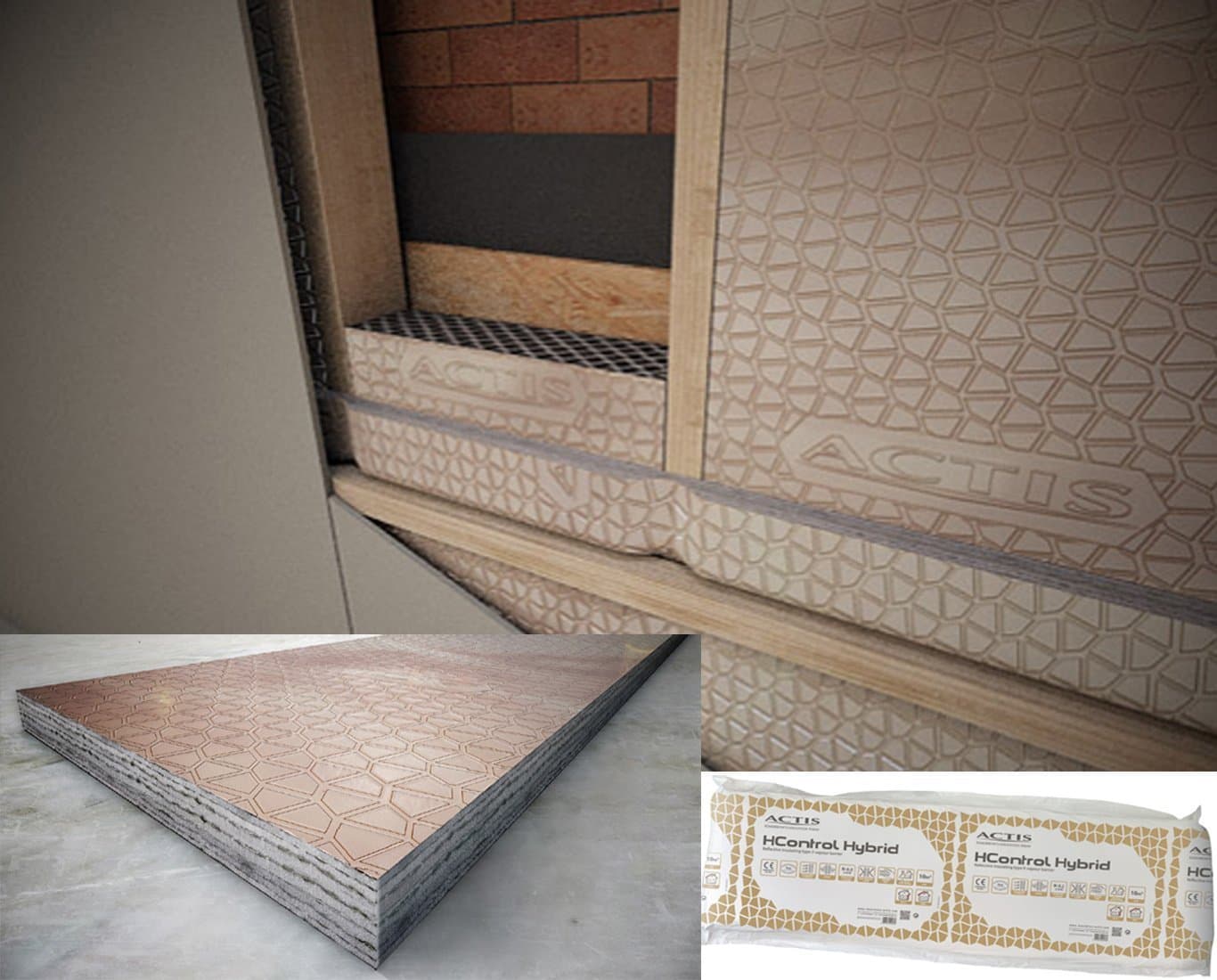 Actis H-control Multi Foil Layer Insulation LABC approved, loft roof wall floor ceiling - Better than PIR insulation board with Vapour barrier