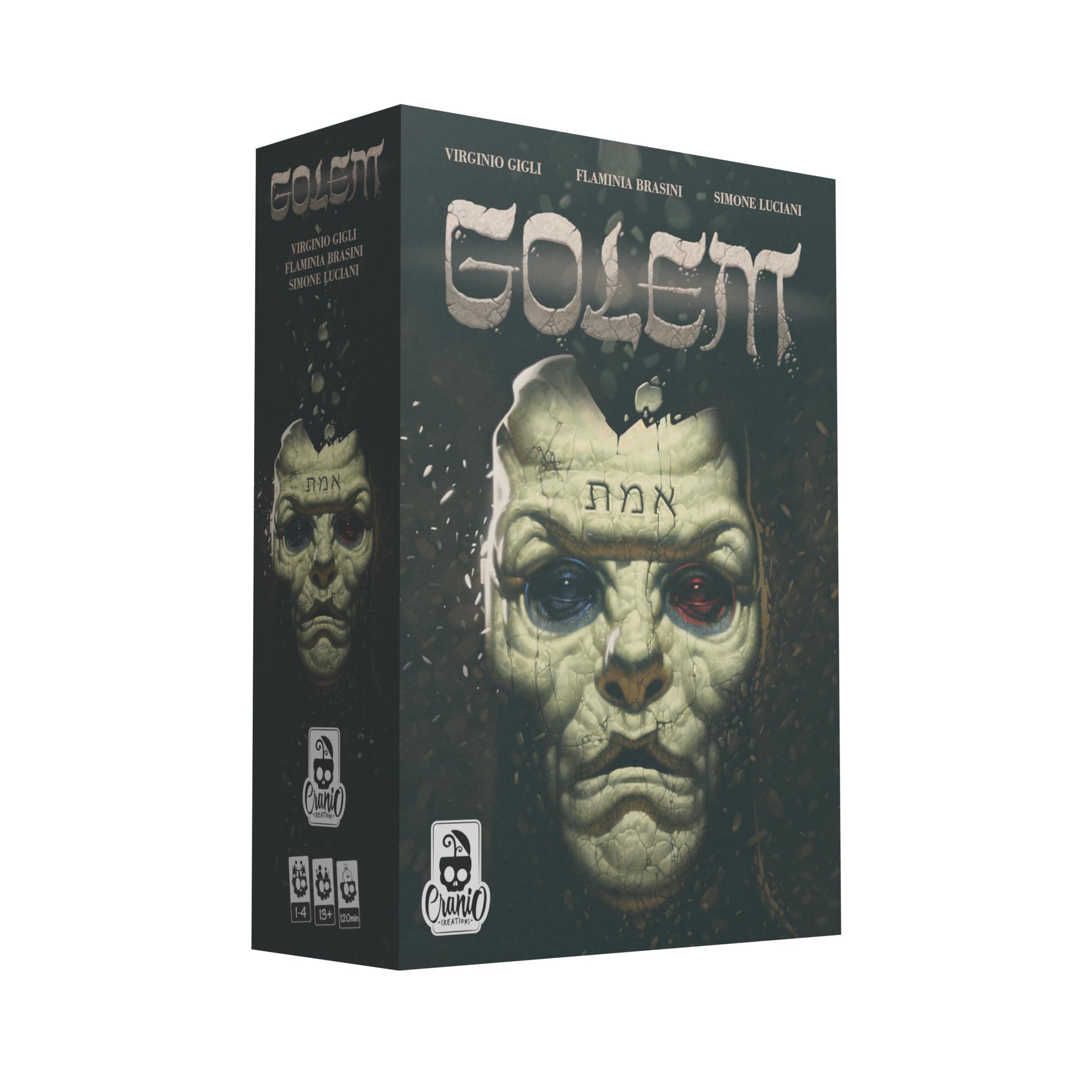Golem Board Game | Renaissance Fantasy Strategy | Engine-Building for Adults and Teens | Ages 14+ | 1-4 Players | 90-120 Minutes Playtime | Made by Cranio Creations