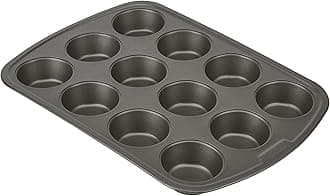GoodCook Good Cook 04031 4031 Muffin Pan, Grey