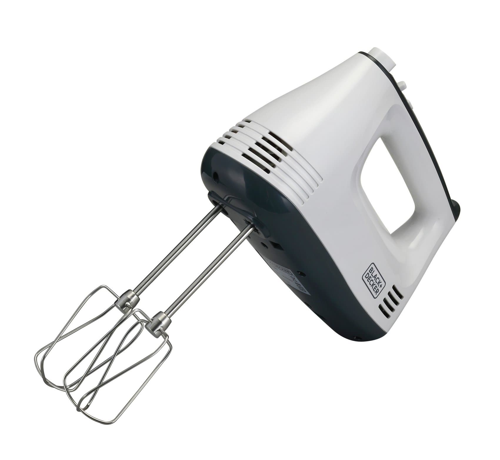 Black & Decker 300W Hand Mixer White M350-B5 2 Years Warranty