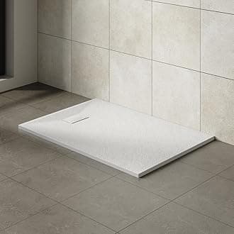 Aquariss 1200x900mm SMC Anti Slip Shower Base Tray Rectangular for Shower Enclosure White