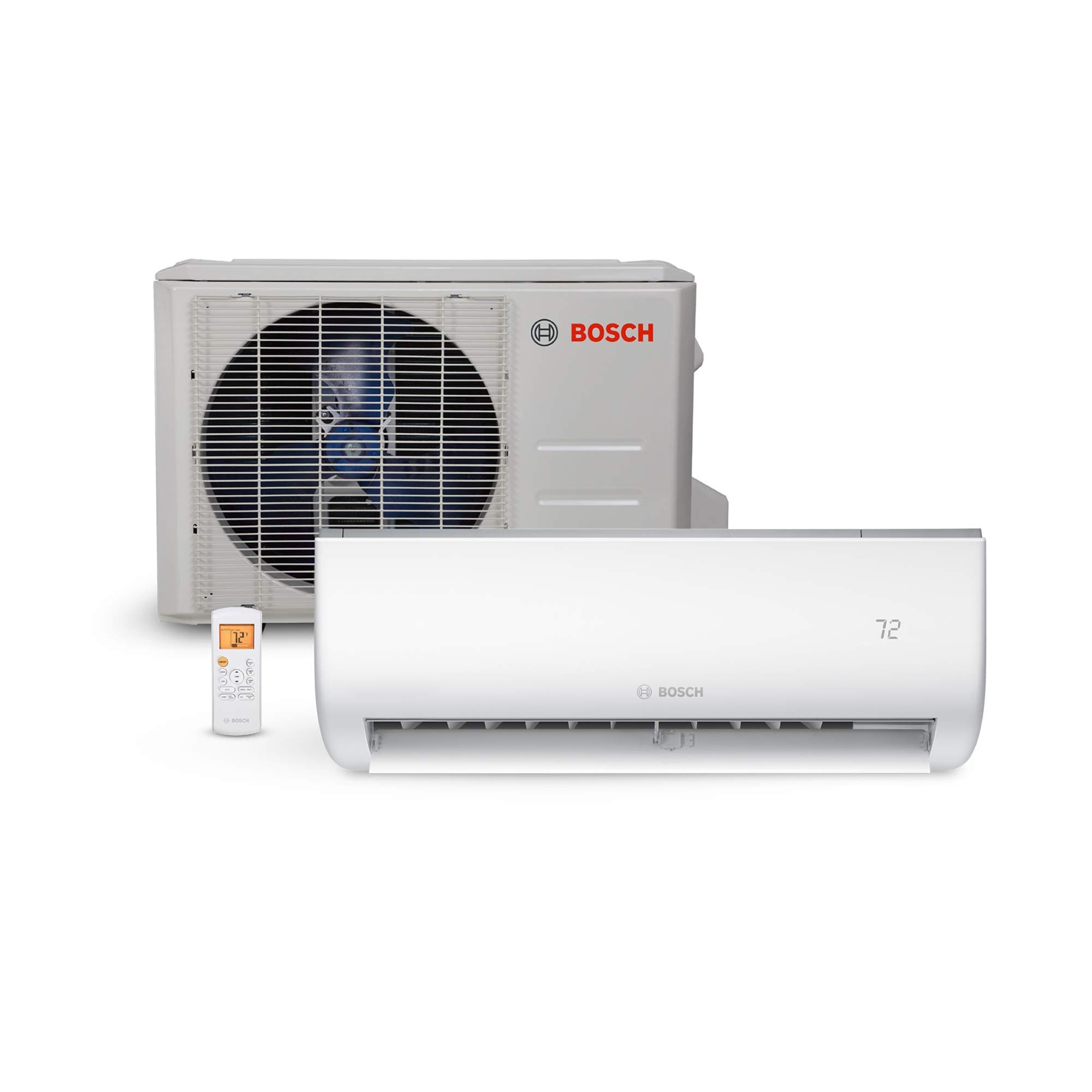 Bosch Thermotechnology Ultra-Quiet 18K BTU 230V Mini Split Air Conditioner & Cooling System with Inverter Heat Pump, 22 SEER High-Efficiency – 7 yr. ltd. Warranty and Energy Star Certified, 15k, 230V