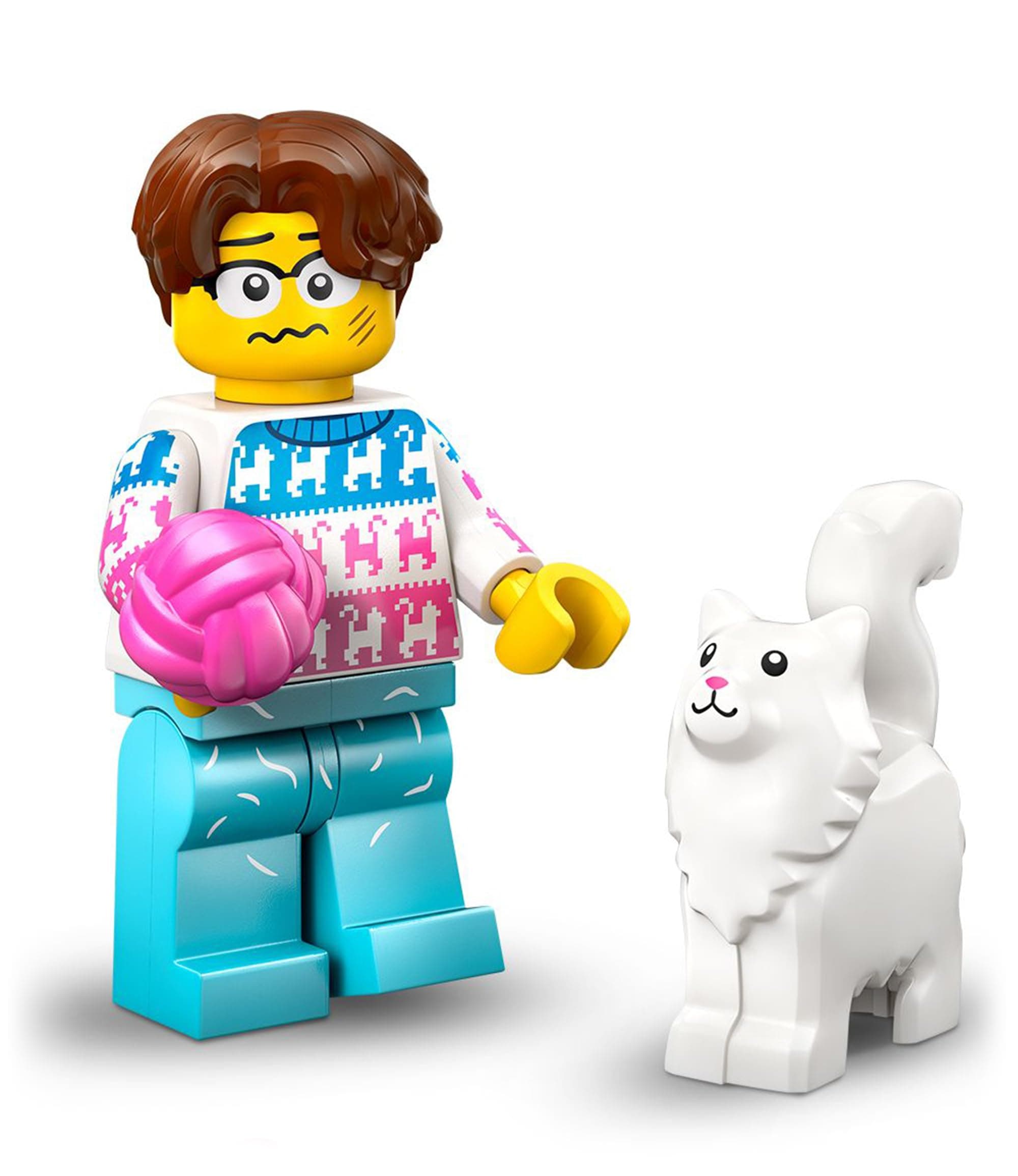 Lego Mini Figures Series 27: Cat Lover (Cat Lover), Set, Individually To Collect (Lego 71048) - Novelties 2025
