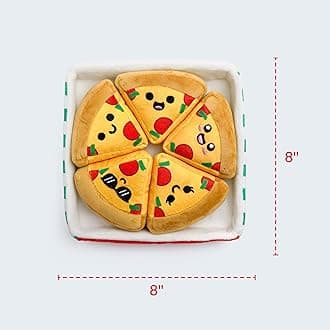 WHAT DO YOU MEME? Emotional Support Pizza - The Original Viral Cuddly Plush Comfort Food, Unique Gift for Valentine's Day, Birthdays, Christmas, Friendship & Anniversary's