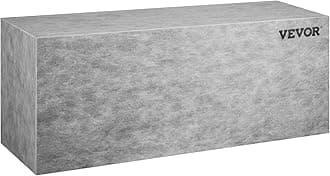 VEVOR Ready To Tile Shower Seat, 47.2" x 16" x 20", Factory Waterproof & 100% Leak Proof Tileable Corner 440lbs Load-bearing Rectangular Board Bench, 47 inch, grey, 47inch